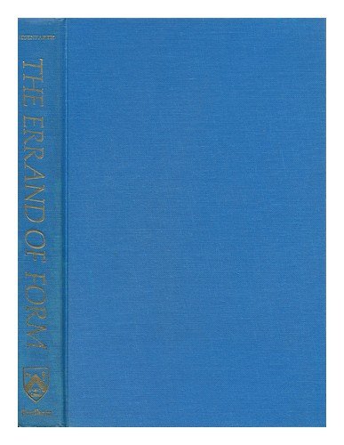 Errand of Form: An Assay of Jane Austen's Art (Hardcover)