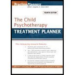 Child Psychotherapy Treatment Planner (4th, 06) by [Paperback (2006)]