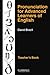 Pronunciation for Advanced Learners of English Teacher's book by David Brazil (1994-11-25)