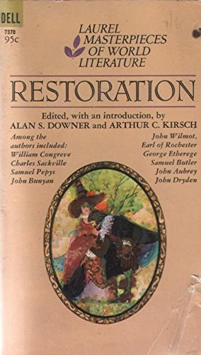 LAUREL MASTERPIECES OF WORLD LITERATURE: RESTORATION