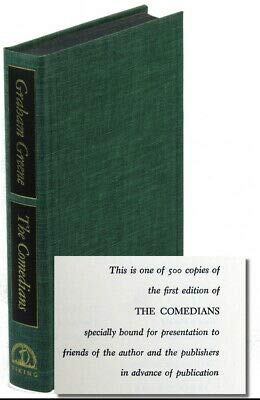 THE COMEDIANS First Edition 1966