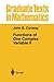 Functions of One Complex Variable II (Graduate Texts in Mathematics): Volume 2 by John B. Conway (2012-12-21)