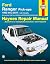Ford Ranger Pick-ups 1993 thru 2011: 1993 thru 2011 all models - Also includes 1994 thru 2009 Mazda B2300, B2500, B3000, (Haynes Manuals) by Editors of Haynes Manuals 1st (first) (2013) Paperback