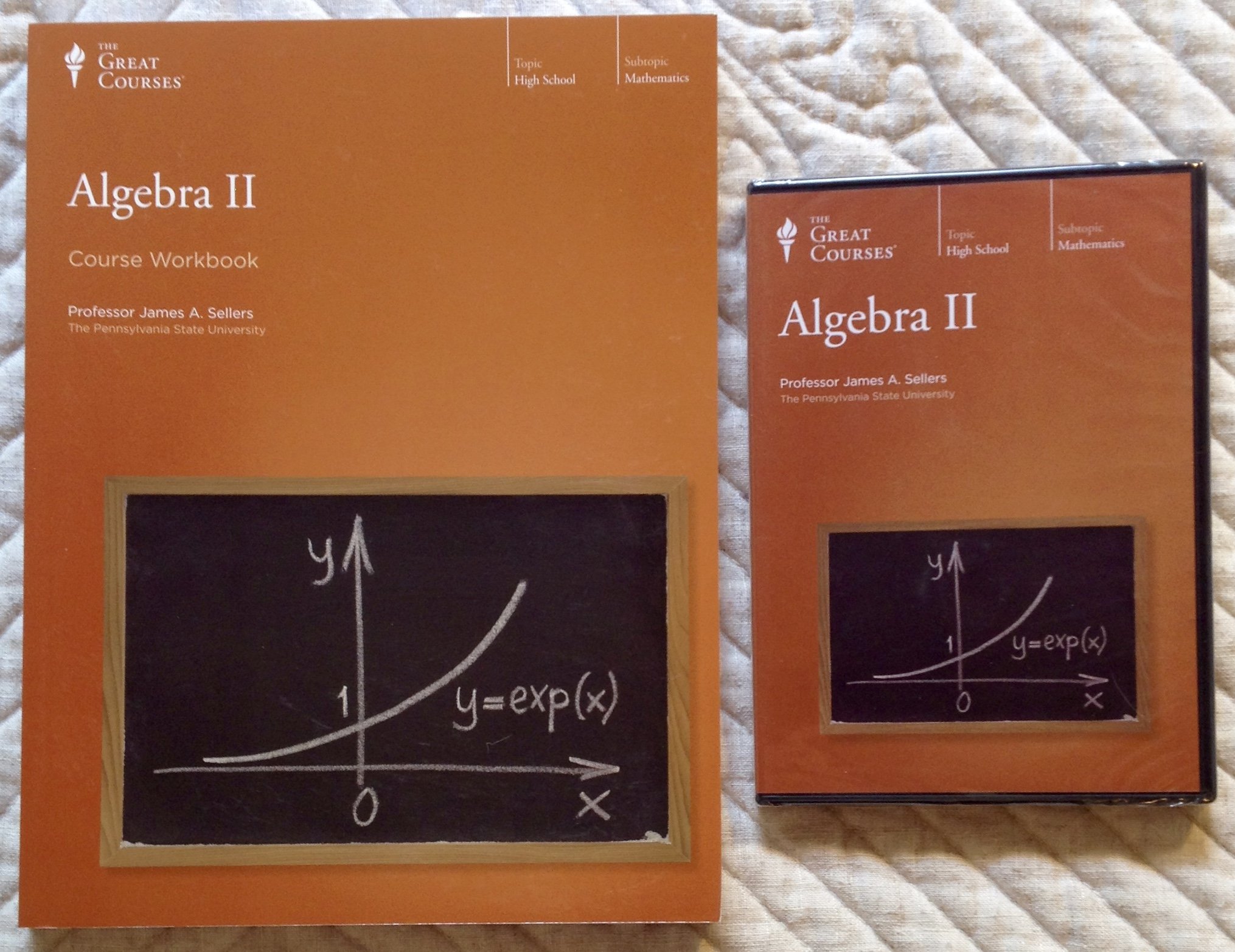 The Great Courses: Algebra II by Professor James A. Sellers (Book & DVD Set)