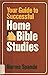 Your guide to successful home Bible studies