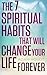 The 7 Spiritual Habits That Will Change Your Life Forever by Adam Houge (2014-07-06)