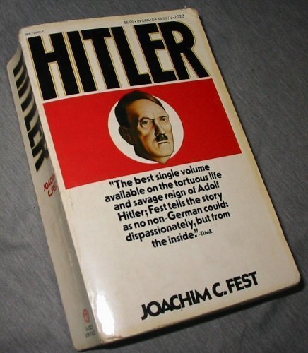 Hitler V2023 1st Printing edition by Fest, Joachim C. (1975) Paperback