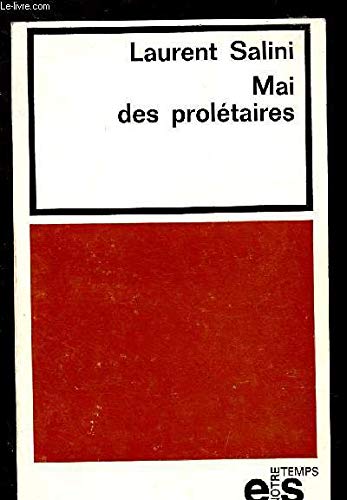 Mai des prolétaires. (Paperback)