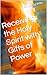 Receiving the Holy Spirit w...