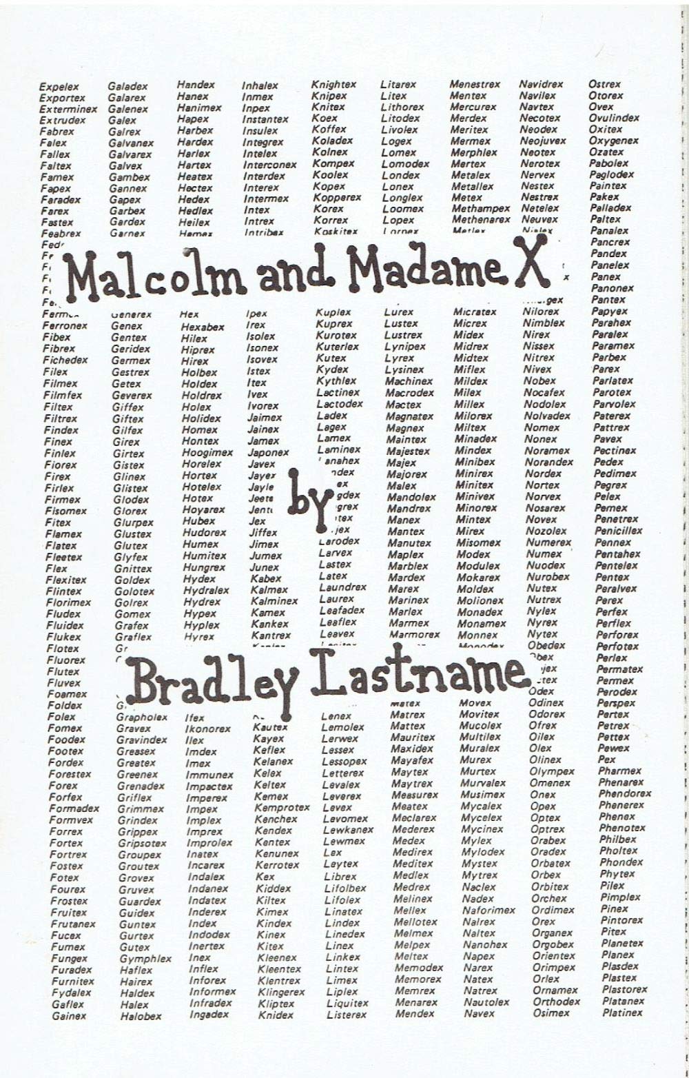 Malcolm and Madame X (Paperback)