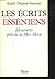 Les écrits esséniens découverts près de la mer Morte (Bibliot... by André Dupont-Sommer