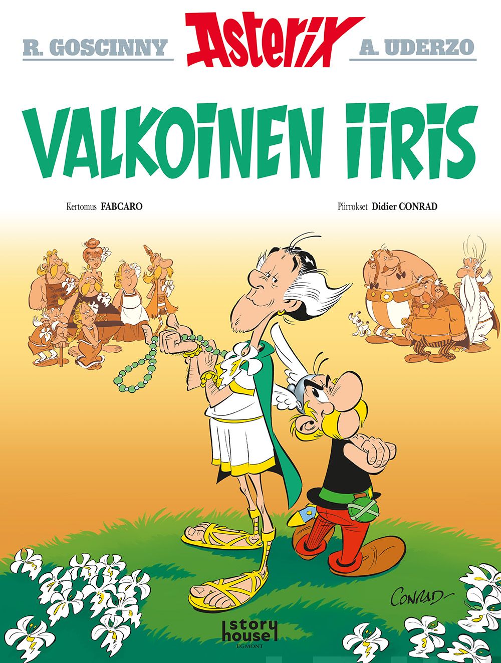 Valkoinen iiris (Astérix, #40)