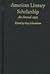 American Literary Scholarship, 1995 by Gary Scharnhorst