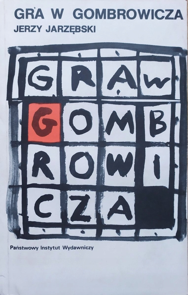 Gra w Gombrowicza (Paperback)
