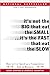 It's Not the Big That Eat the Small...It's the Fast That Eat the Slow: How to Use Speed as a Competitive Tool in Business by Jason Jennings (2002-04-16)