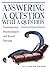 Answering a Question with a Question: Contemporary Psychoanalysis and Jewish Thought (Psychoanalysis and Jewish Life) by Academic Studies Press (2013-09-15)
