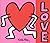 Love by Keith Haring (1999-05-20)