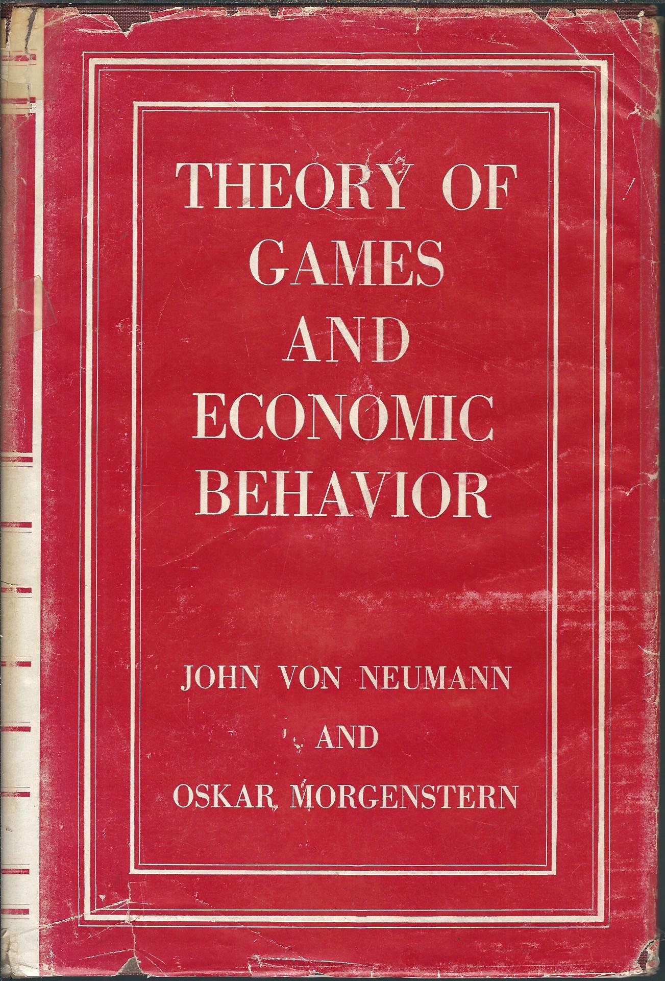Theory of Games and Economic Behavior, Third Edition (Hardcover)