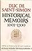 Historical Memoirs of the D...
