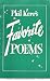 Phil Kerr's Favorite Poems by Phil Kerr