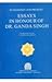 Essays in Honour of Dr Gand...