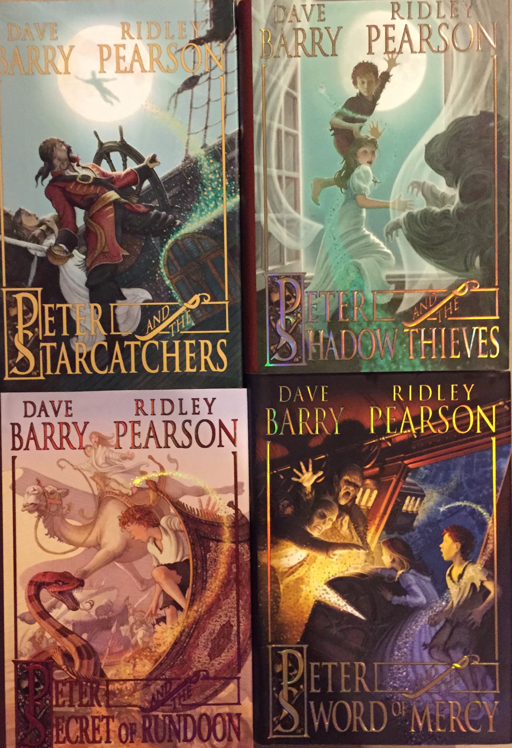 Peter and the Starcatchers Set Books 1-4