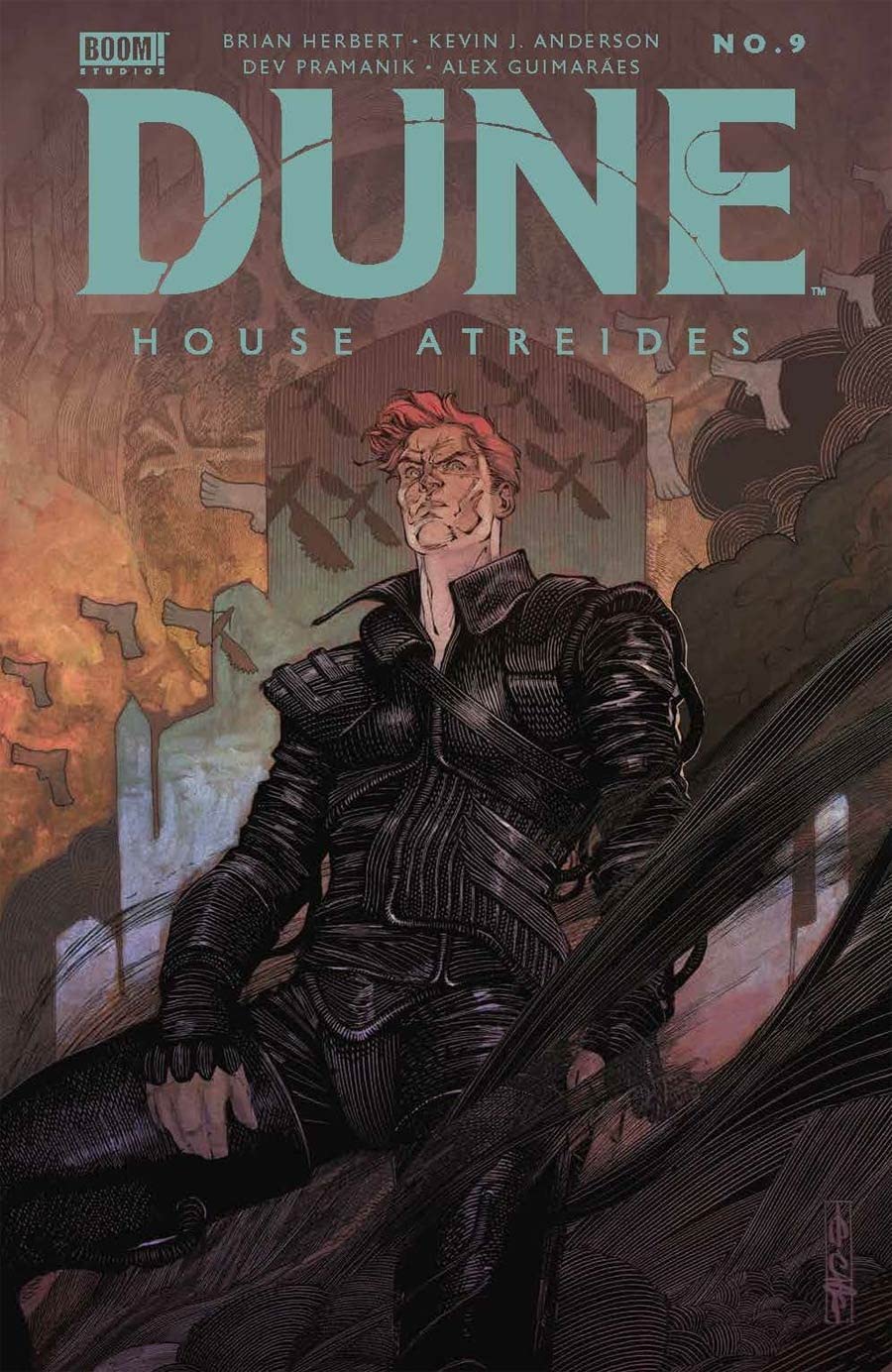 Dune House Atreides number 10 Cover A Regular Evan Cagle Cover By BOOM! Studios