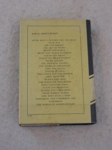 Rare Aldous Huxley POINT COUNTER POINT Harper & Brothers Reprint circa 1940s [Hardcover] unknown