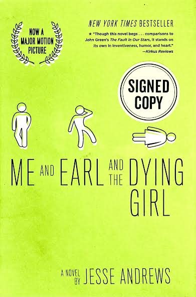 Me and Earl and the Dying Girl - SIGNED by author Jesse Andrews