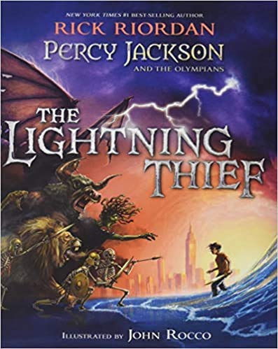 Percy Jackson and the Olympians The Lightning Thief Illustrated Edition Percy Jackson & the Olympians Illustrated 2018 August 14 @Hardcover