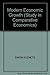 Modern Economic Growth (Study in Comparative Economics) by Kuznets, Simon (1967) Paperback