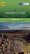 AA Walker's Map Hadrian's Wall