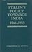 Stalin's Policy Towards India 1946-1953