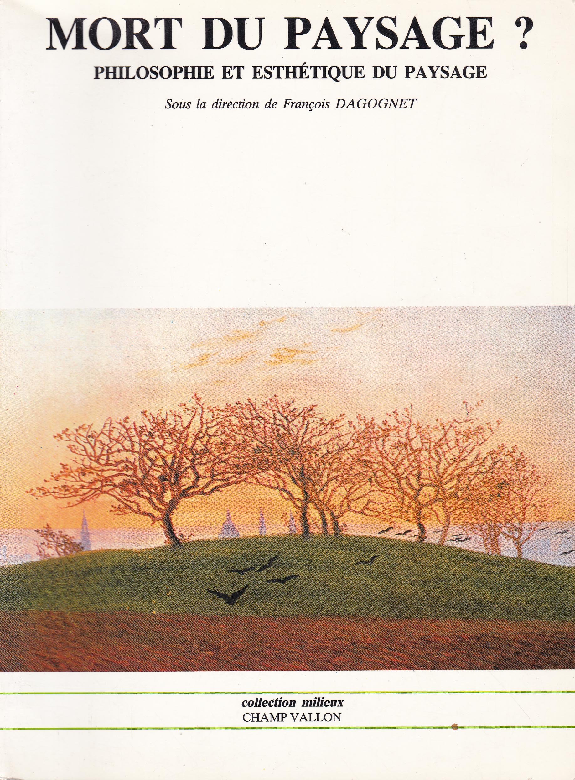 MORT DU PAYSAGE ? (Paperback)