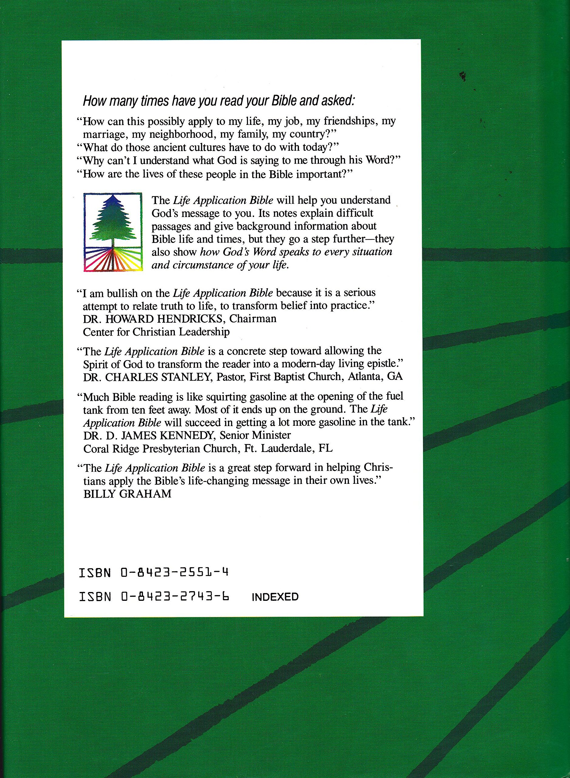 Holy Bible: Life Application Living Bible