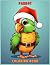 Parrot Christmas Coloring B...