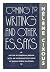 Coming to Writing and Other...