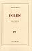 Ecrits (French Edition) by Jacques Rigaut (1997-05-03)