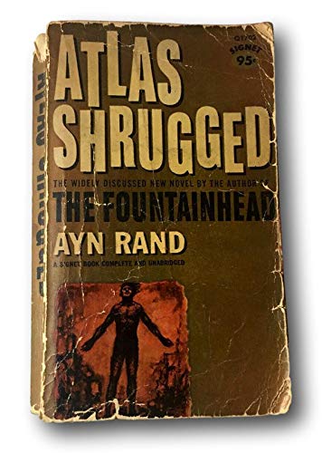 Atlas Shrugged Ayn Rand 1964 ~ Signet Paperback [Hardcover] Rand