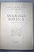 Antología poética: 1933-1948