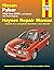 Nissan Pulsar Automotive Repair Manual