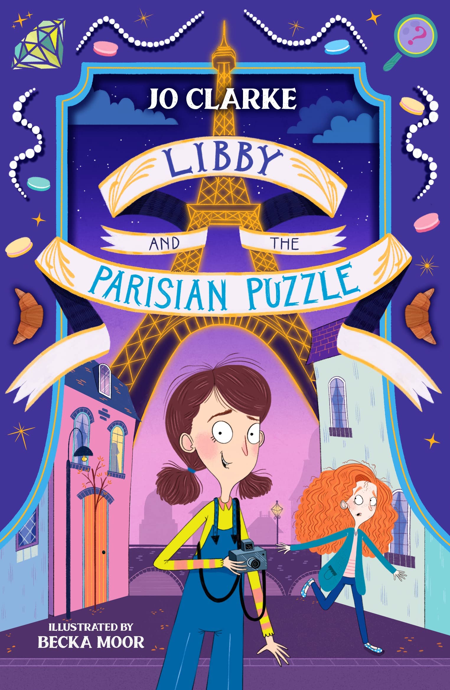The Travelling School Mysteries 2 Books Collection Set By Jo Clarke (Libby and the Parisian Puzzle, Libby and the Highland Heist)