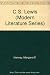 C.S. Lewis (Modern Literature Series) by Margaret P. Hannay (1981-07-03)