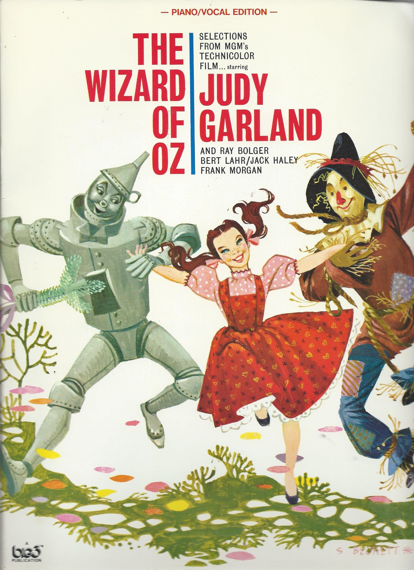 Vocal Selections From The Wizard of Oz (Selections from MGM's Technicolor Film starring Judy Garland)