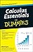 Calculus Essentials For Dummies by Mark Ryan (2010-05-17)