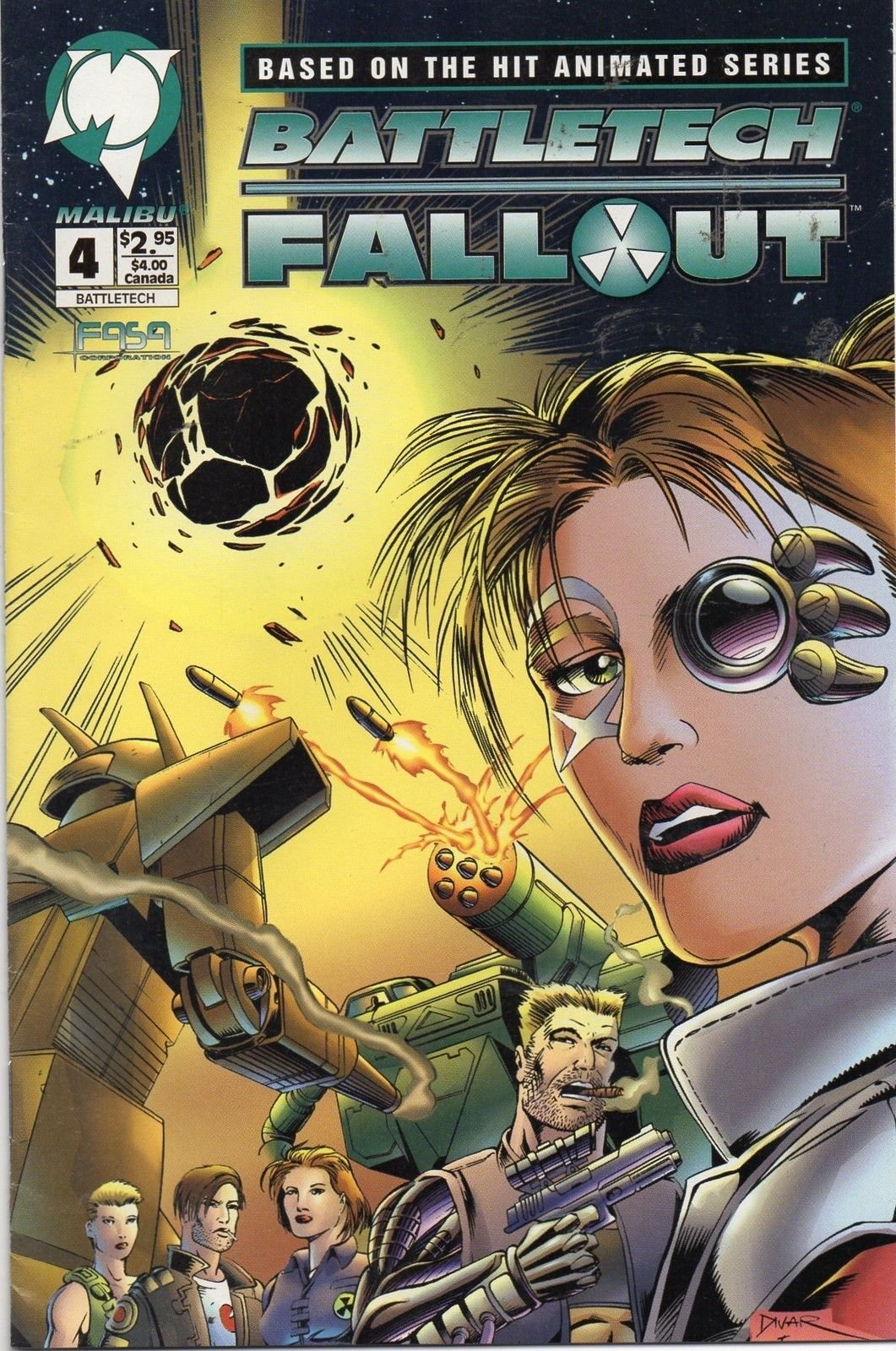 Battletech Fallout #4 - Blow this Rock to Bits! (Comic)