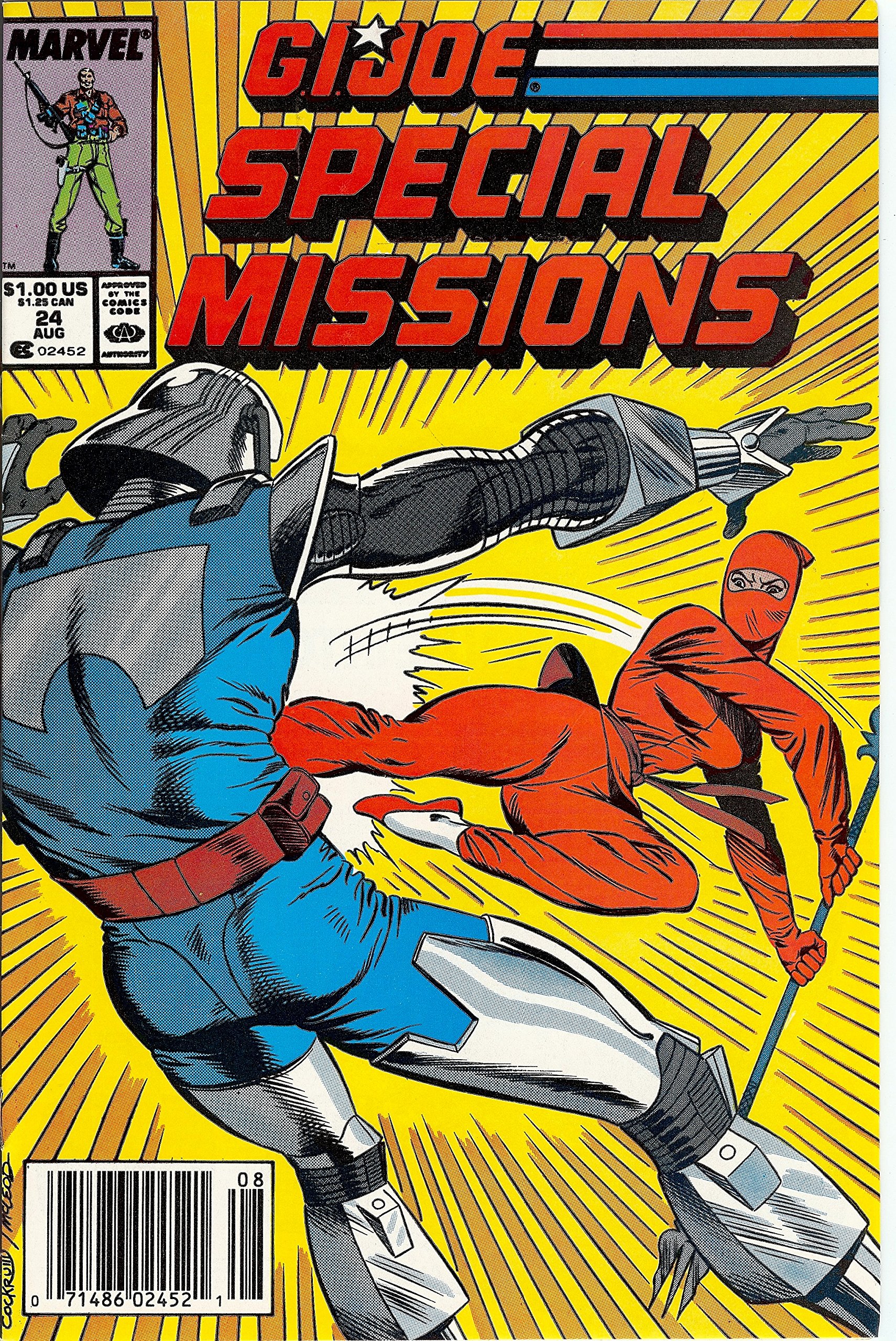 G.I. Joe Special Missions, Issue 24, August 1989: Ladies' Day (Comic)