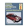 Toyota Corolla & Holden Nova automotive repair manual (Haynes automotive repair manual series)