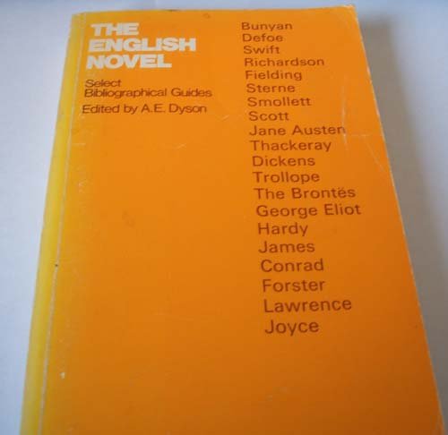 The English novel; (Select bibliographical guides)