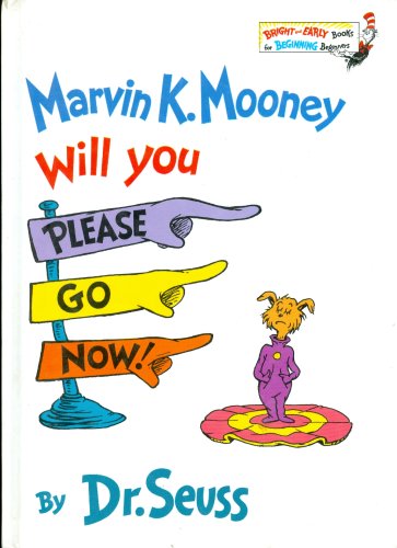 I Am Not Going to Get up Today! -- I Can Read with My Eyes Shut! -- Marvin K. Mooney Will You Please Go Now! 3 Vols. Set (I Can Read It All by Myself Beginner Books, Assorted Volumes)